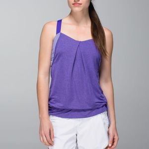 Lululemon Rest Less Tank Purple (Berry) 4